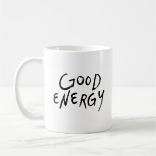 De Café Taza Simple Positividad Minimalista Buena Energía