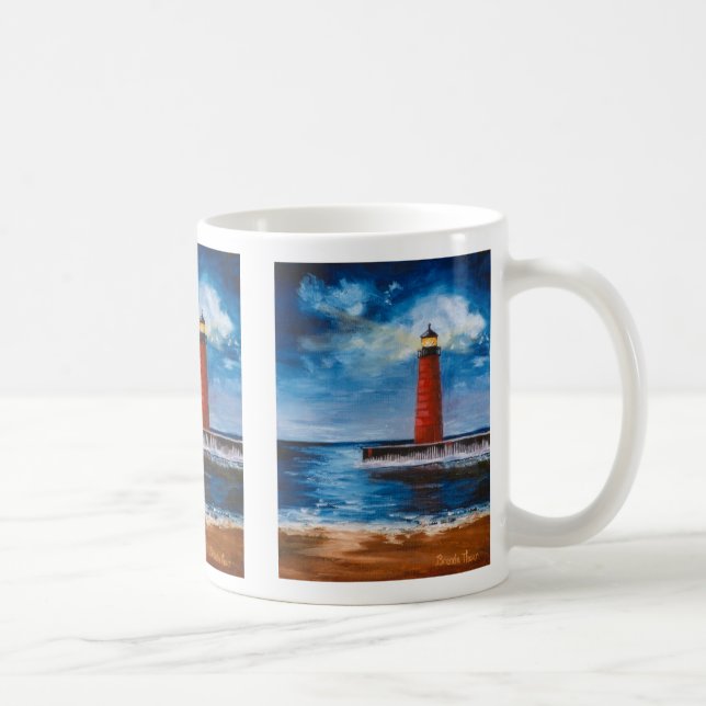 De Café Taza sola del faro (Derecha)