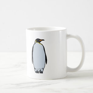 De Café Taza solitaria del pingüino