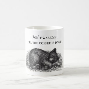 De Café Taza soñolienta del oso