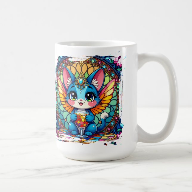 De Café Taza Sonríe Más, Preocúpate Menos (Derecha)