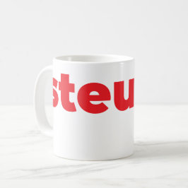 De Café Taza Steups - Roja