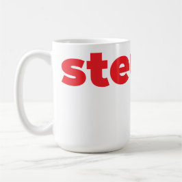 De Café Taza Steups - Roja