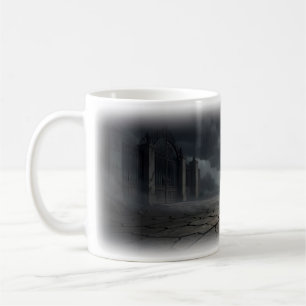 De Café Taza Storm Gate Survivor Beneath Dark Skies