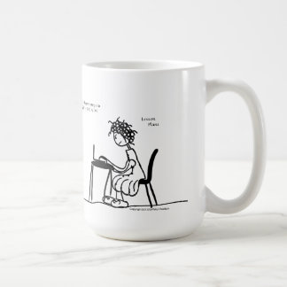 De Café Taza subrayada del profesor