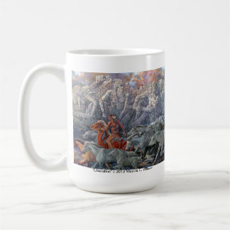 De Café Taza sujeta del nativo americano