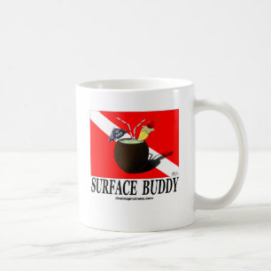 De Café Taza superficial del compinche