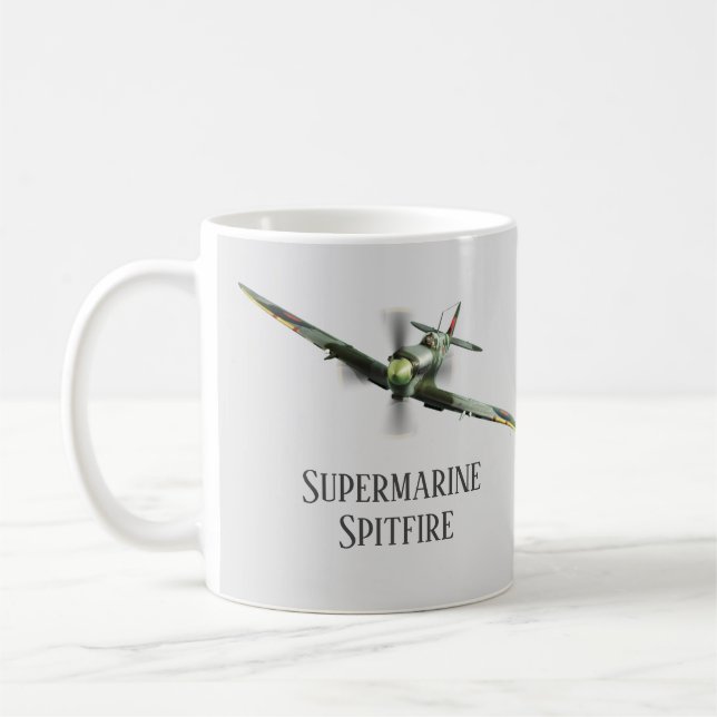 De Café Taza Supermarine Spitfire (Izquierda)