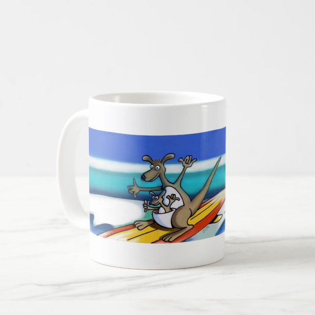De Café Taza Surf Australia (Anverso izquierdo)