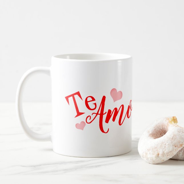 De Café Taza - Te Amo (Con donut)