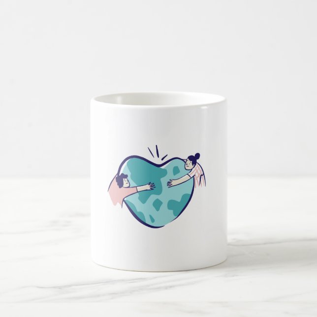 De Café Taza te amo mundo (Centro)