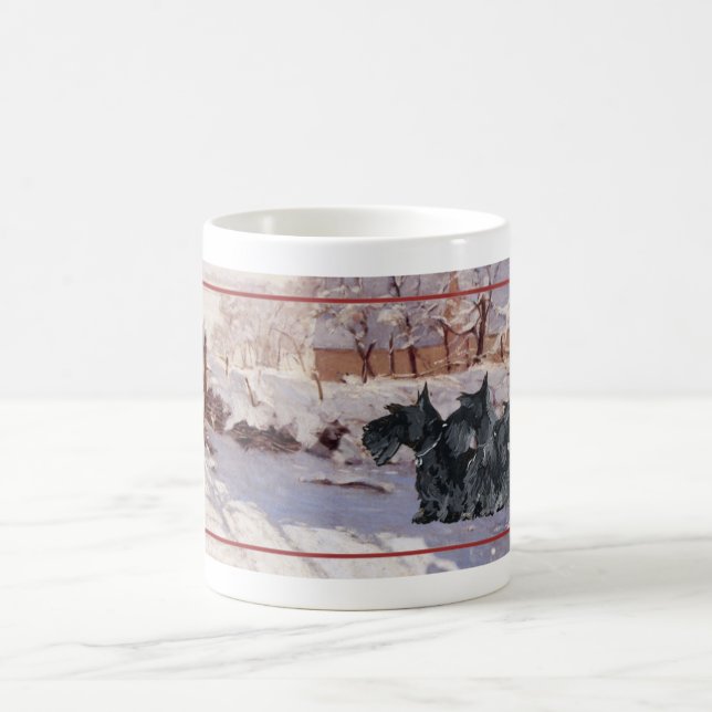 De Café Taza Terrier Escocés (Centro)