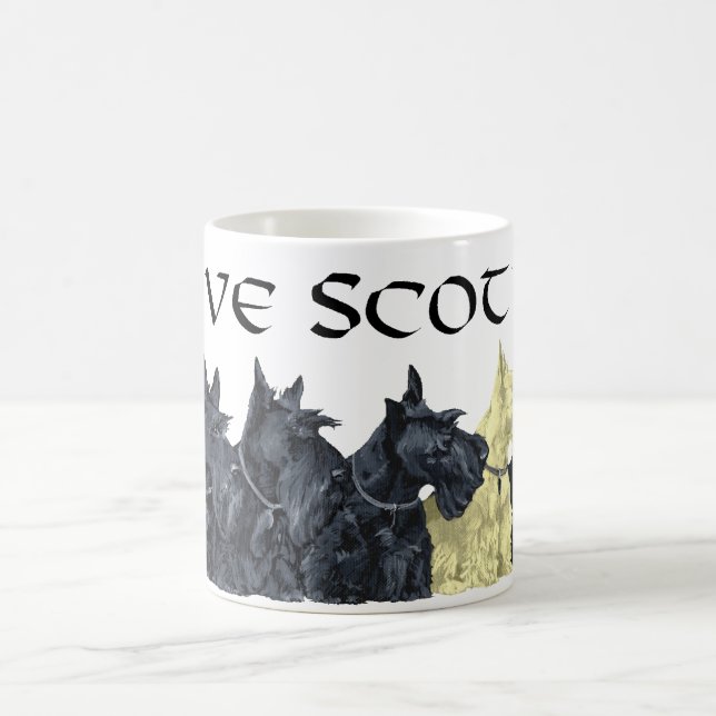 De Café Taza Terrier Escocés (Centro)