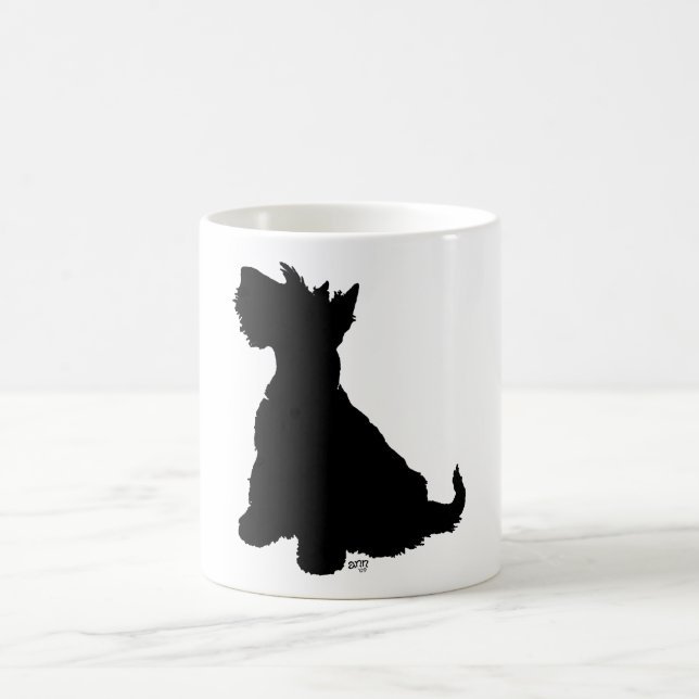 De Café Taza Terrier Escocés (Centro)