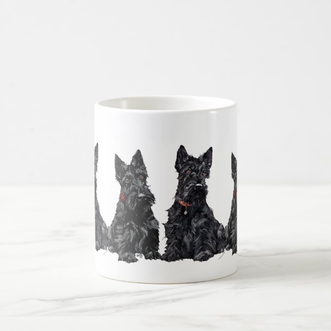 De Café Taza Terrier Escocés (Centro)