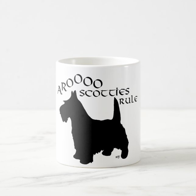 De Café Taza Terrier Escocés (Centro)