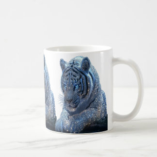 De Café Taza tigre azul