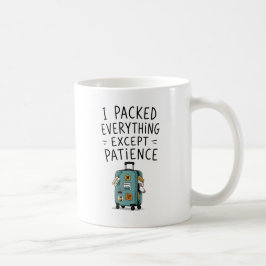 De Café Taza Todo Empaquetado Excepto Paciencia