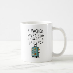 De Café Taza Todo Empaquetado Excepto Paciencia