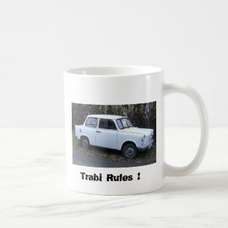 De Café Taza trabante del coche