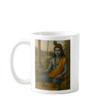 Taza tranquila con Krishna
