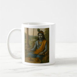 De Café Taza tranquila con Krishna