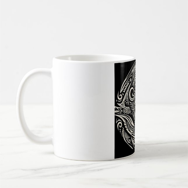 De Café taza tribal extraña 2 (Izquierda)