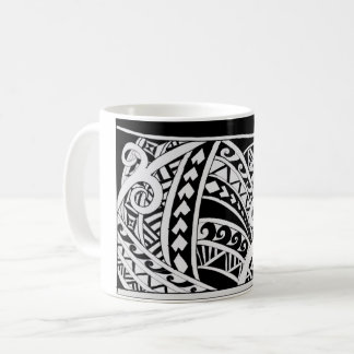 De Café Taza Tribal Polinesia