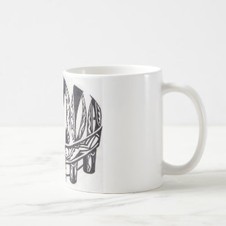 De Café Taza tribal samoana del diseño