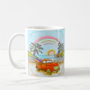 De Café Taza Truck Surfer Faro