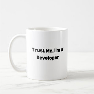 De Café Taza Trust Me I’m a Developer – Regalo para Progra
