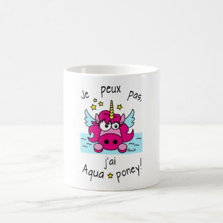 De Café Taza Unicornio, no puedo, tengo aquaponey