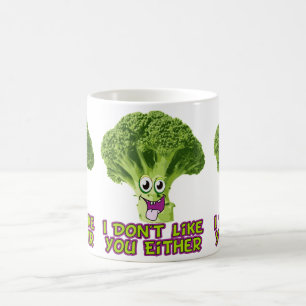 DE CAFÉ TAZA VEGETARIANA DIVERTIDA