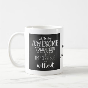 De Café Taza verdaderamente impresionante para voluntario