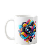 Taza vibrante y dinámica