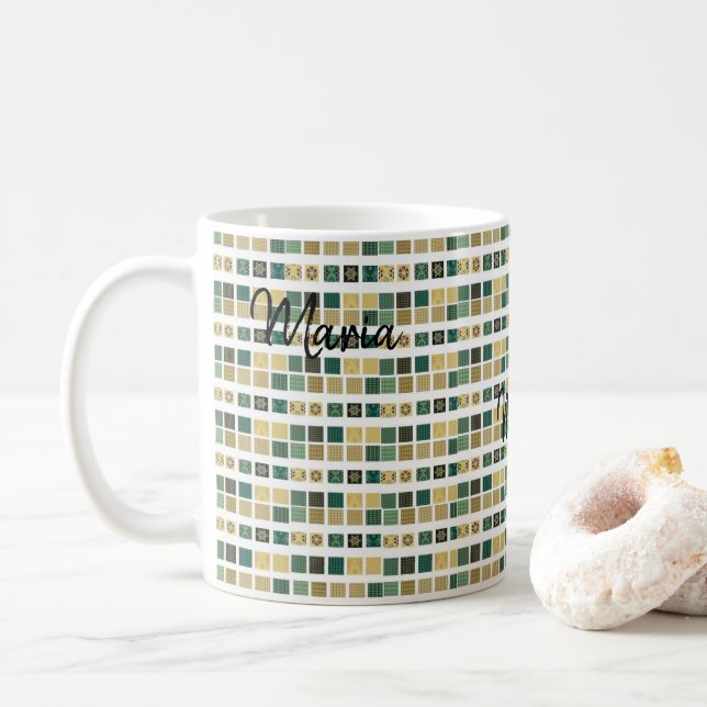 De Café Taza Victoriana (Con donut)