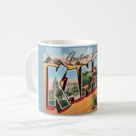 De Café Taza Vintage Kansas
