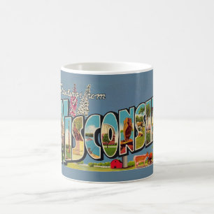De Café Taza Vintage Wisconsin