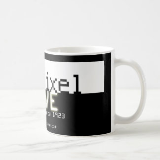 De Café Taza viva del pixel muerto