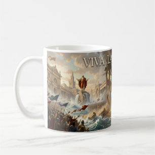 De Café Taza Viva La Vida Espíritu Épico