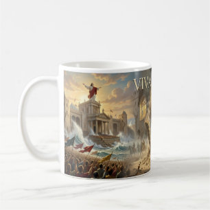 De Café Taza Viva La Vida Revolución Épica Renovación