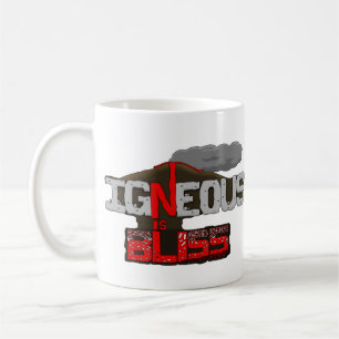 De Café Taza Volcán Igneous es Bliss
