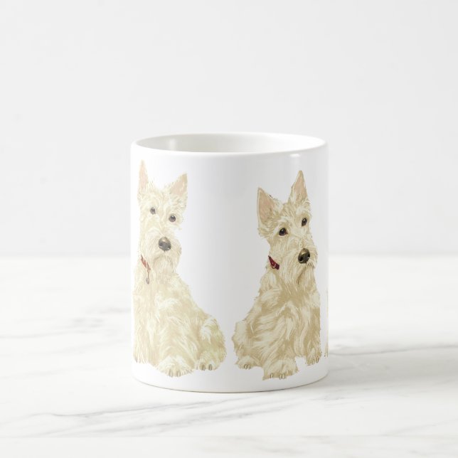 De Café Taza Wheaten Scottish Terrier (Centro)