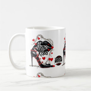 De Café Taza Wicked Polka Radio Abrazos y Besos