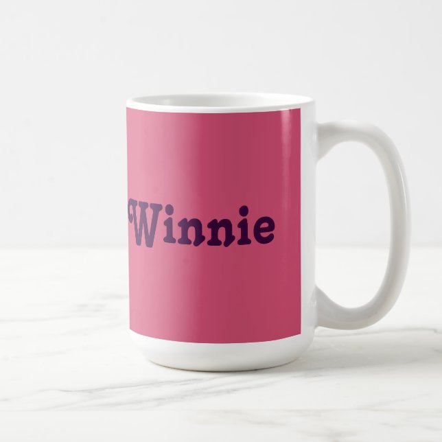 De Café Taza Winnie (Derecha)