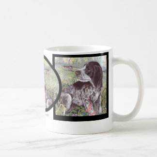 De Café Taza Wirehaired alemana del soñador del perrito
