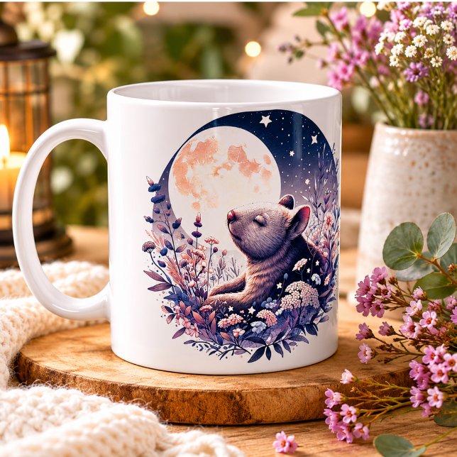 De Café Taza Wombat Wonderland (Wombat Wonderland Mug” Coffee Mug)