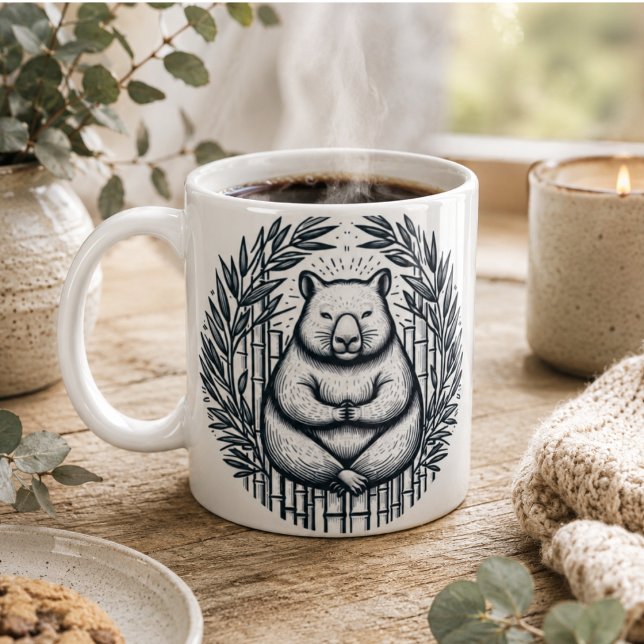 De Café Taza Wombat Wonderland (Wombat Wonderland Mug” Coffee Mug)