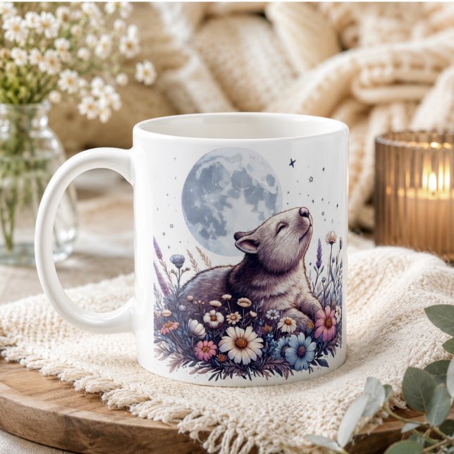 De Café Taza Wombat Wonderland (Wombat Wonderland Mug” Coffee Mug)