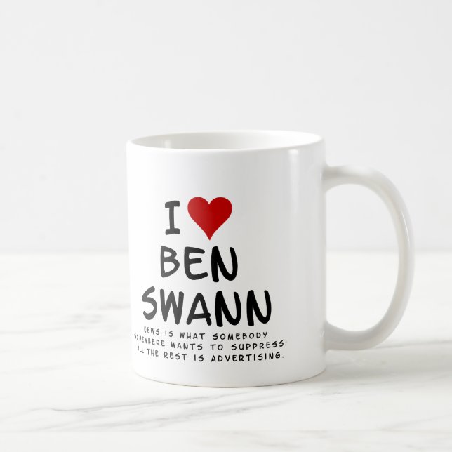De Café Taza yo amo a Ben Swann (Derecha)